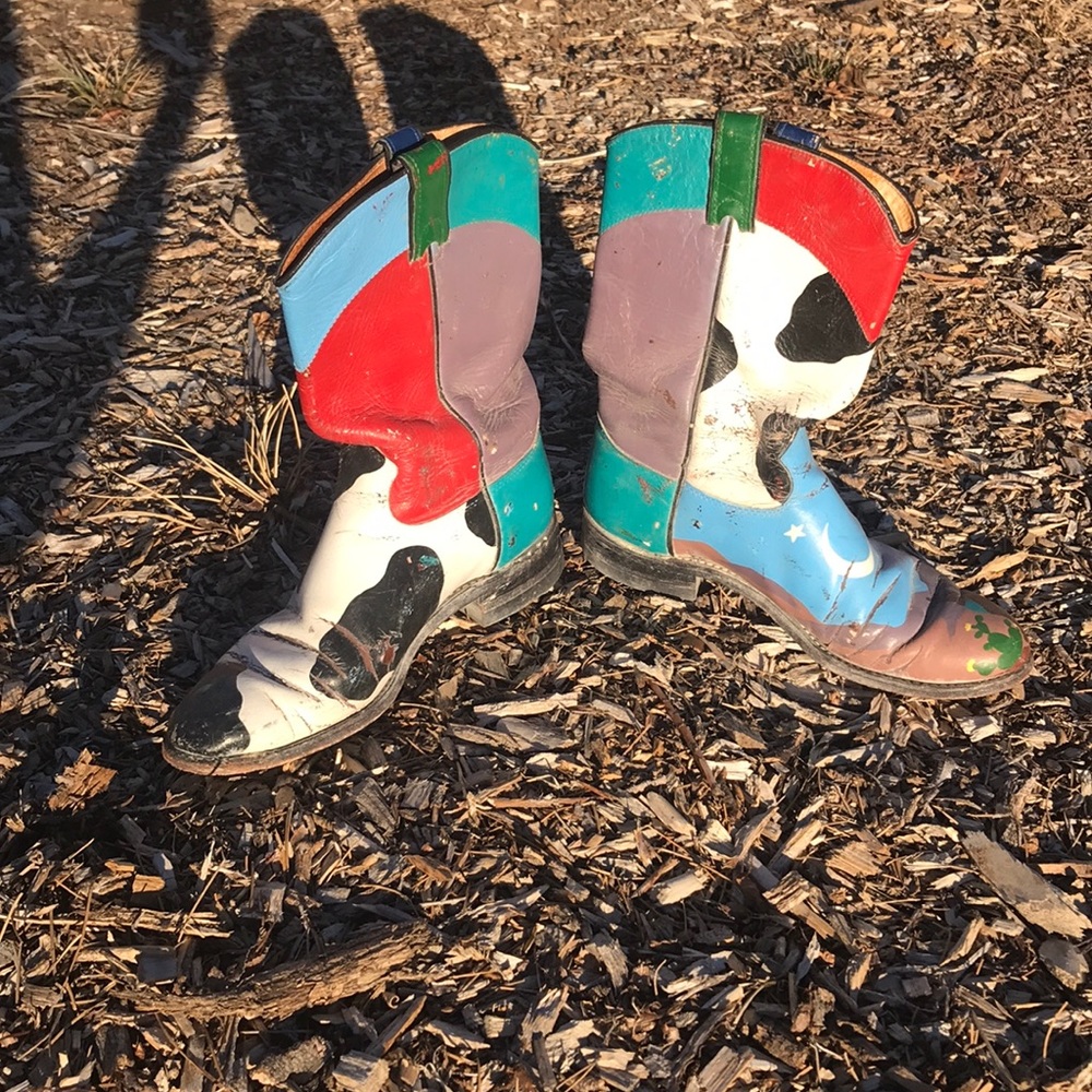 Hand-painted Cowgirl Boots
